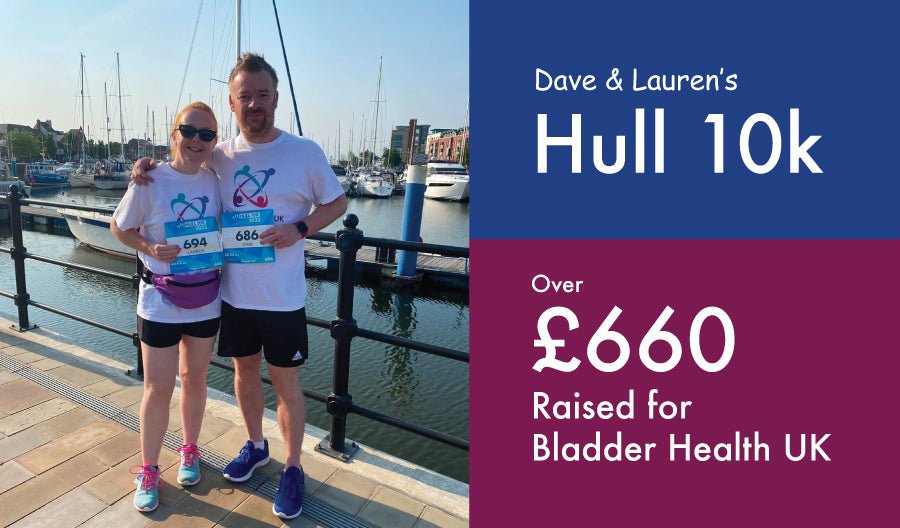 Hull 10k to raise over £660 for Bladder Health UK & raise awareness for hypospadias