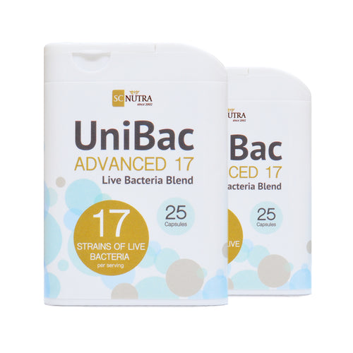 Oferta Pack – UniBac Advanced 17 Mezcla de Bacterias Vivas (3 Packs)