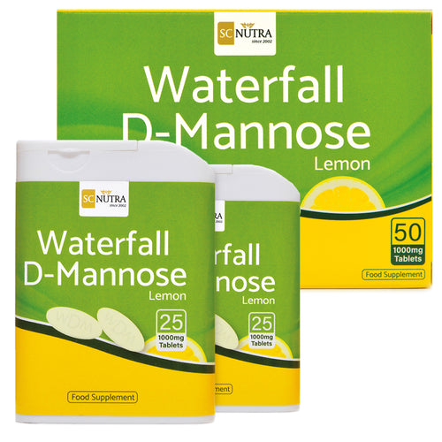 Waterfall D-Mannose Citron Comprimés à croquer